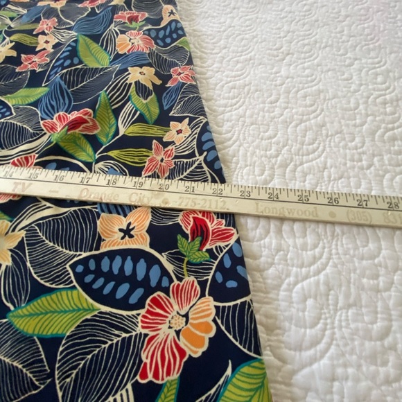 Sag Harbor Multicolor Floral Skirt Tropical • Resort Wear • Boho •Floral •Beachy - Picture 9 of 10